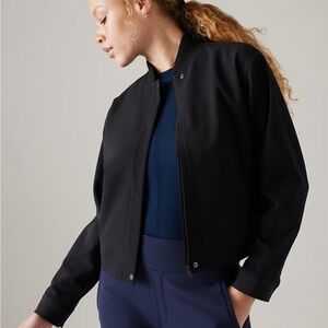 Athleta Endless Bomber Jacket